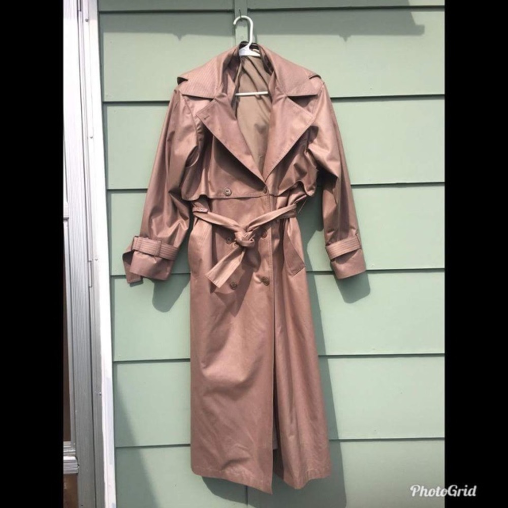 London fog trench coat